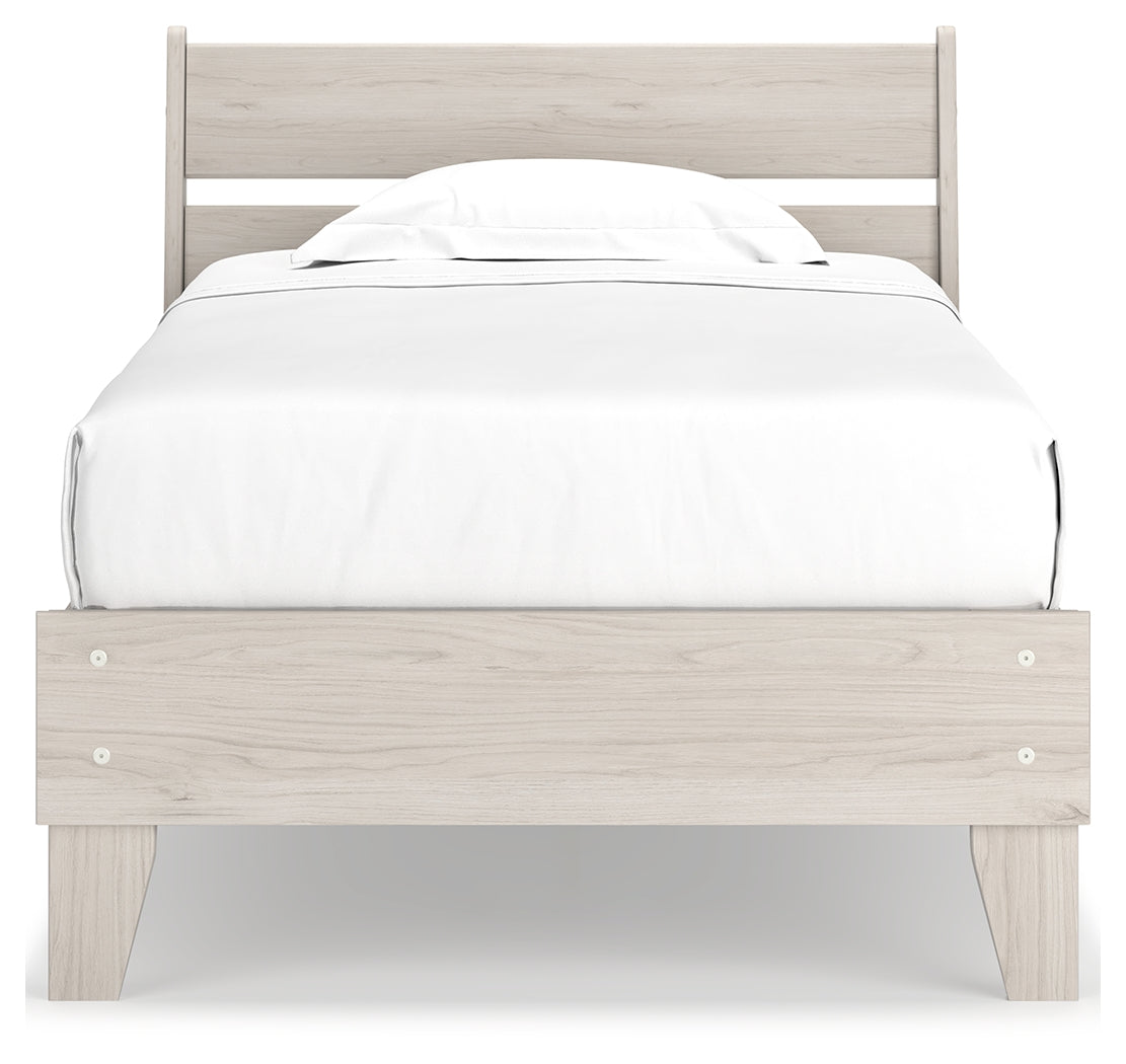 Socalle Natural Twin Panel Platform Youth Bed