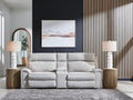 Social Pointe Pearl/Ash 3-Piece Power Reclining Sectional