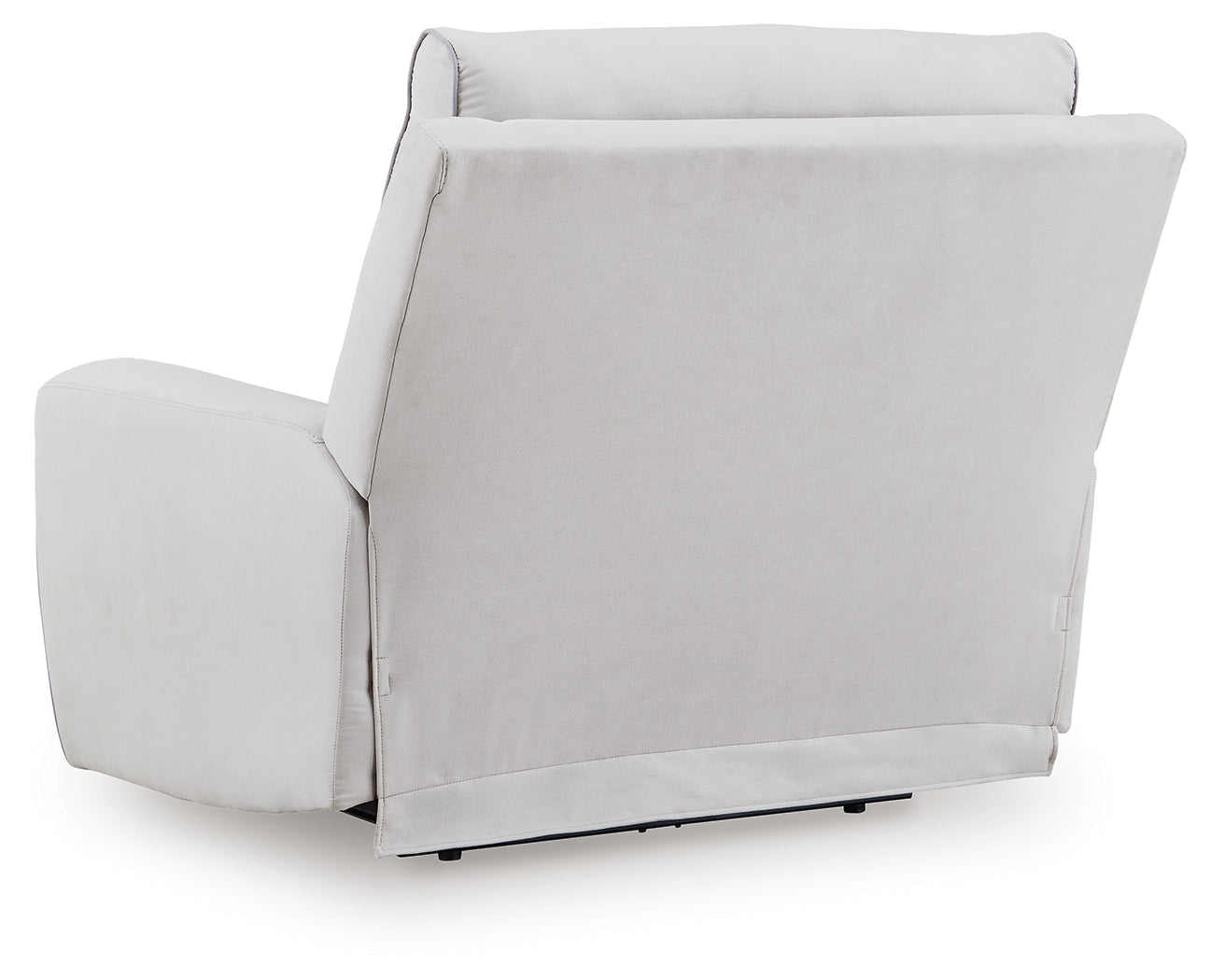 Social Pointe Pearl/Ash Power Recliner/ADJ Headrest