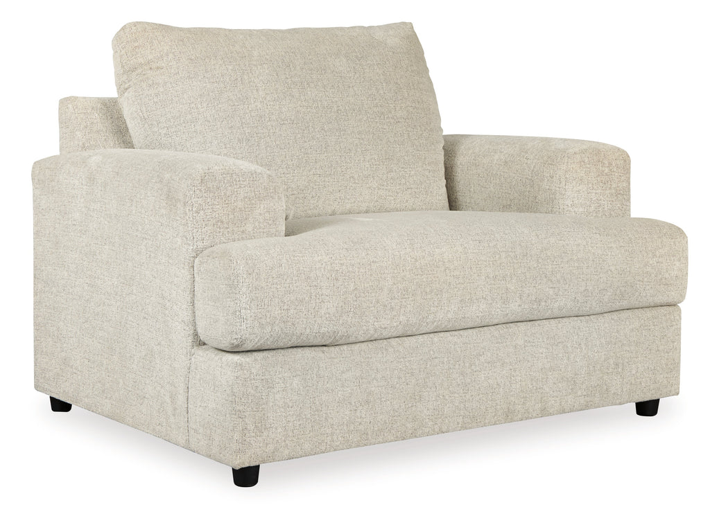 Soletren Stone Chair and Ottoman
