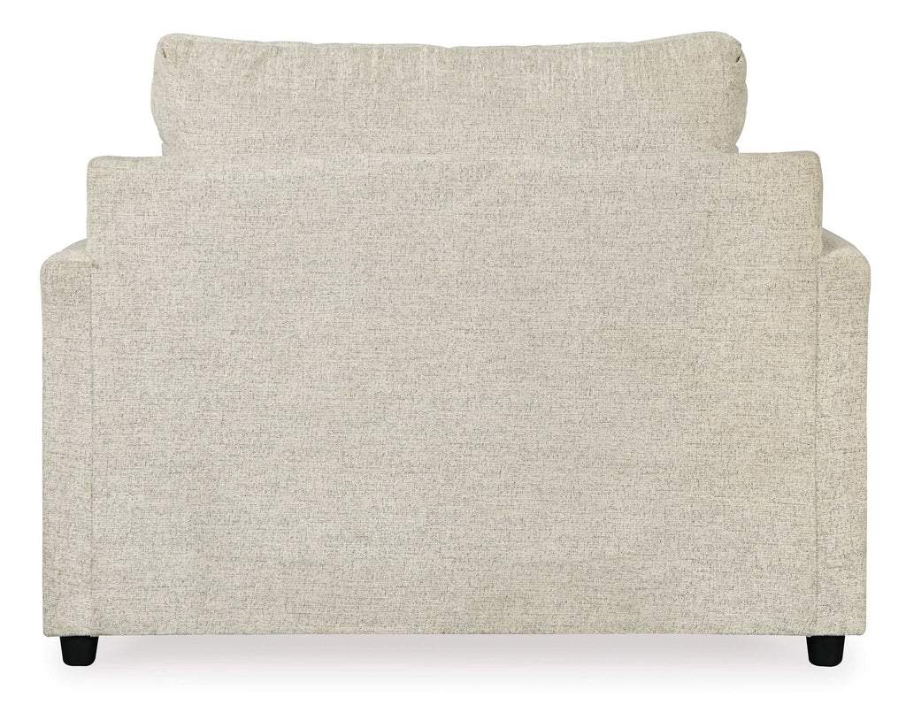 Soletren Stone Oversized Chair & Ottoman