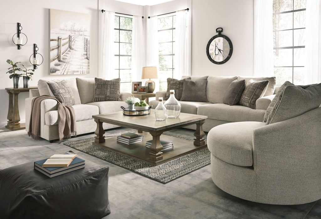 Soletren Stone Sofa and Loveseat