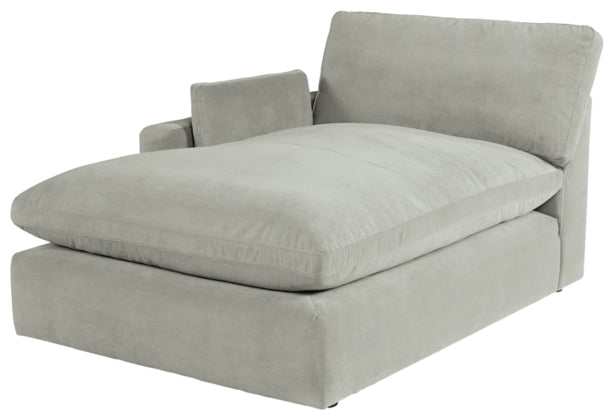 Sophie Gray Velvet Modular Sectional Units