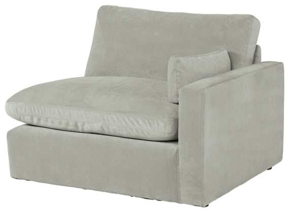Sophie Gray Velvet Modular Sectional Units