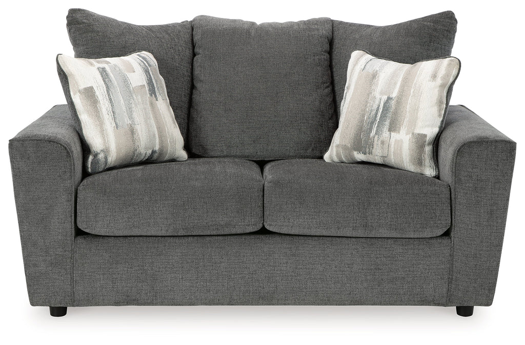 Stairatt Gravel Loveseat