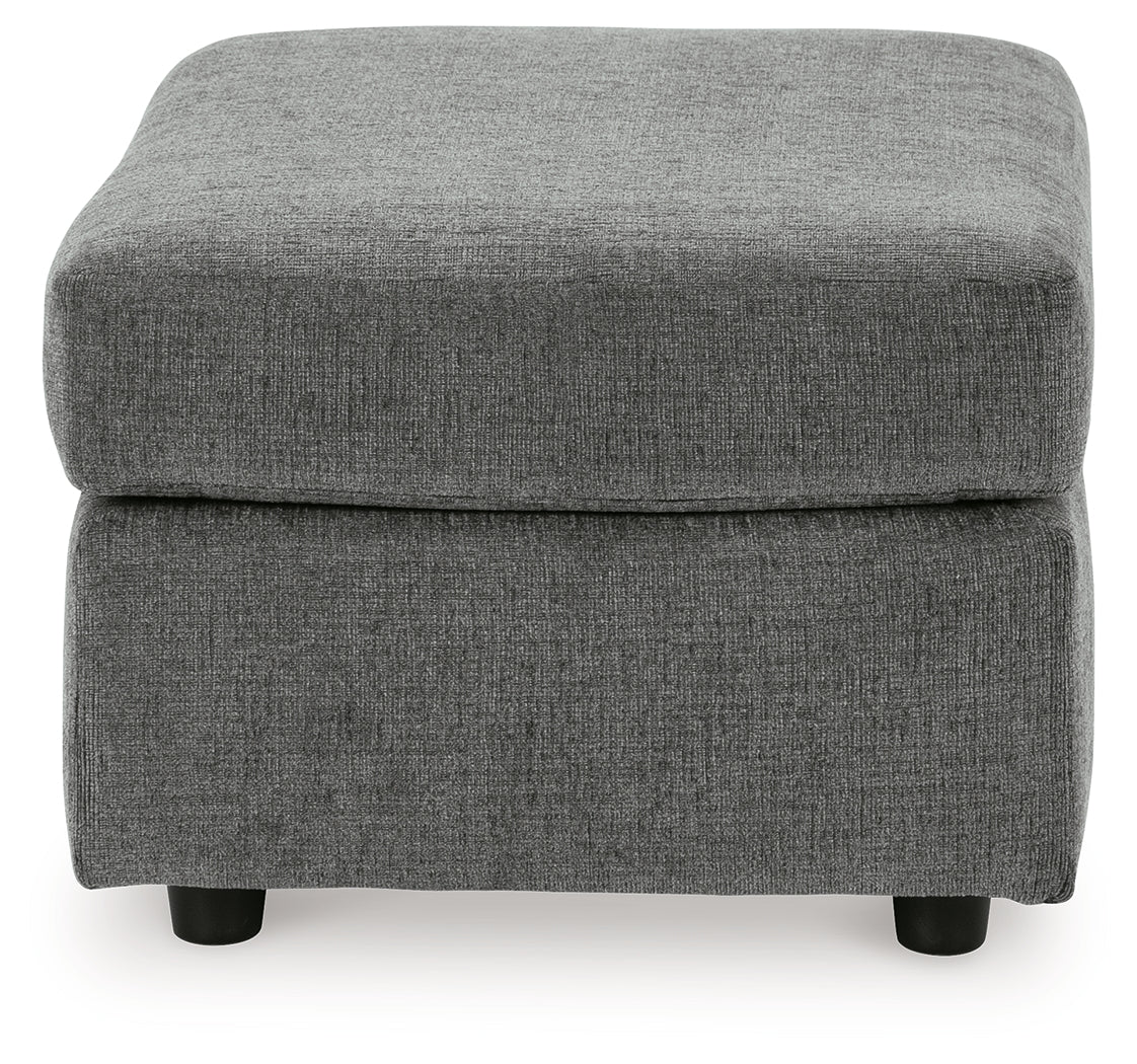 Stairatt Gravel Ottoman
