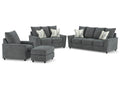 Stairatt Gravel Sofa, Loveseat, Chair and Ottoman