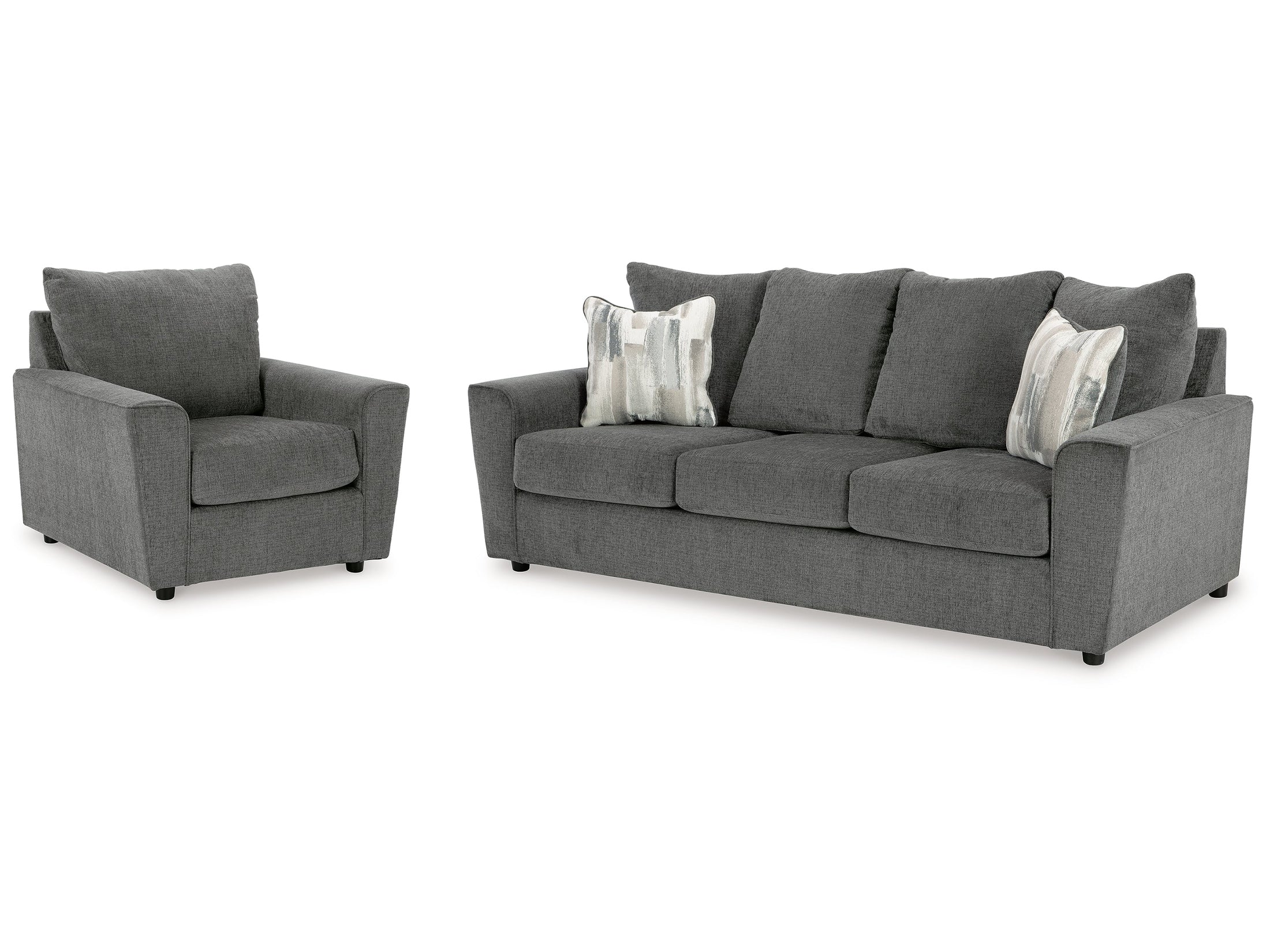 Stairatt Gravel Sofa and Chair