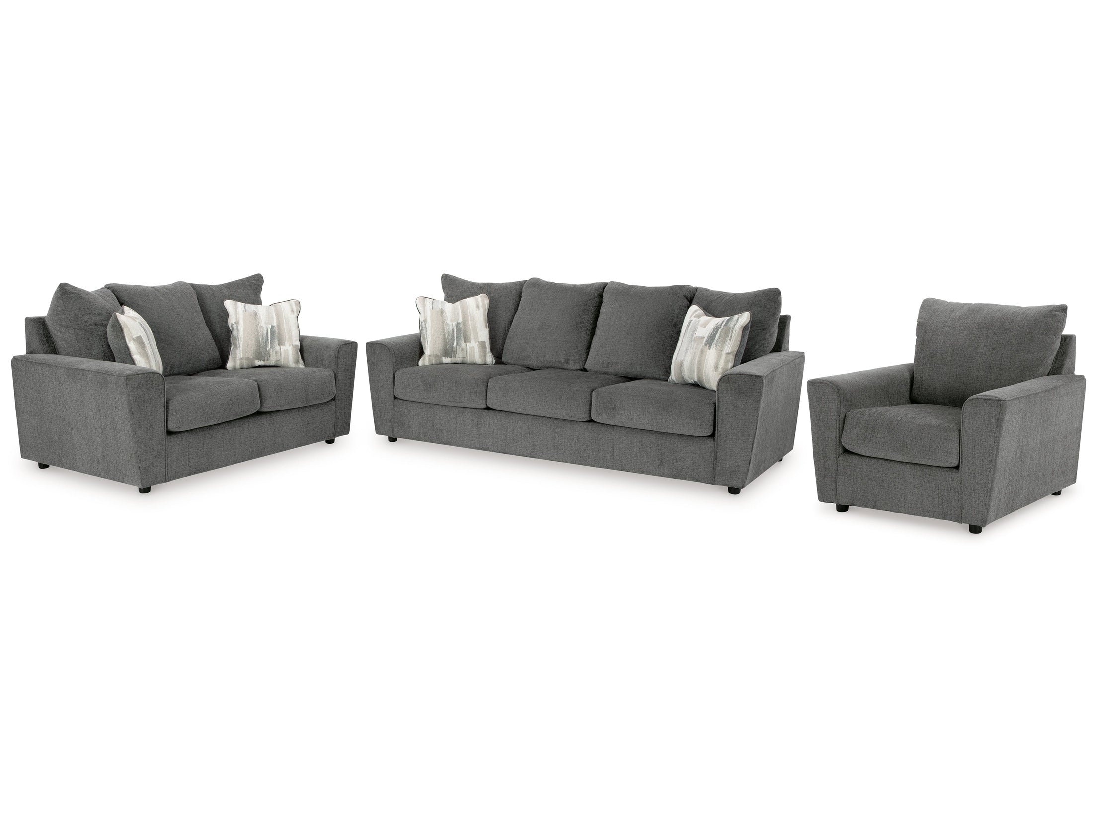 Stairatt Sofa, Loveseat and Chair