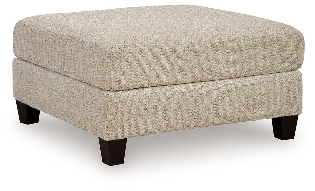 Steelwater Retreat Latte Oversized Accent Ottoman