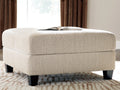 Steelwater Retreat Latte Oversized Accent Ottoman