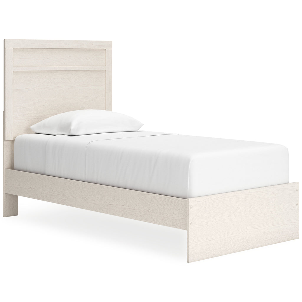 Stelsie Twin Panel Bedroom Set with Dresser and Mirror
