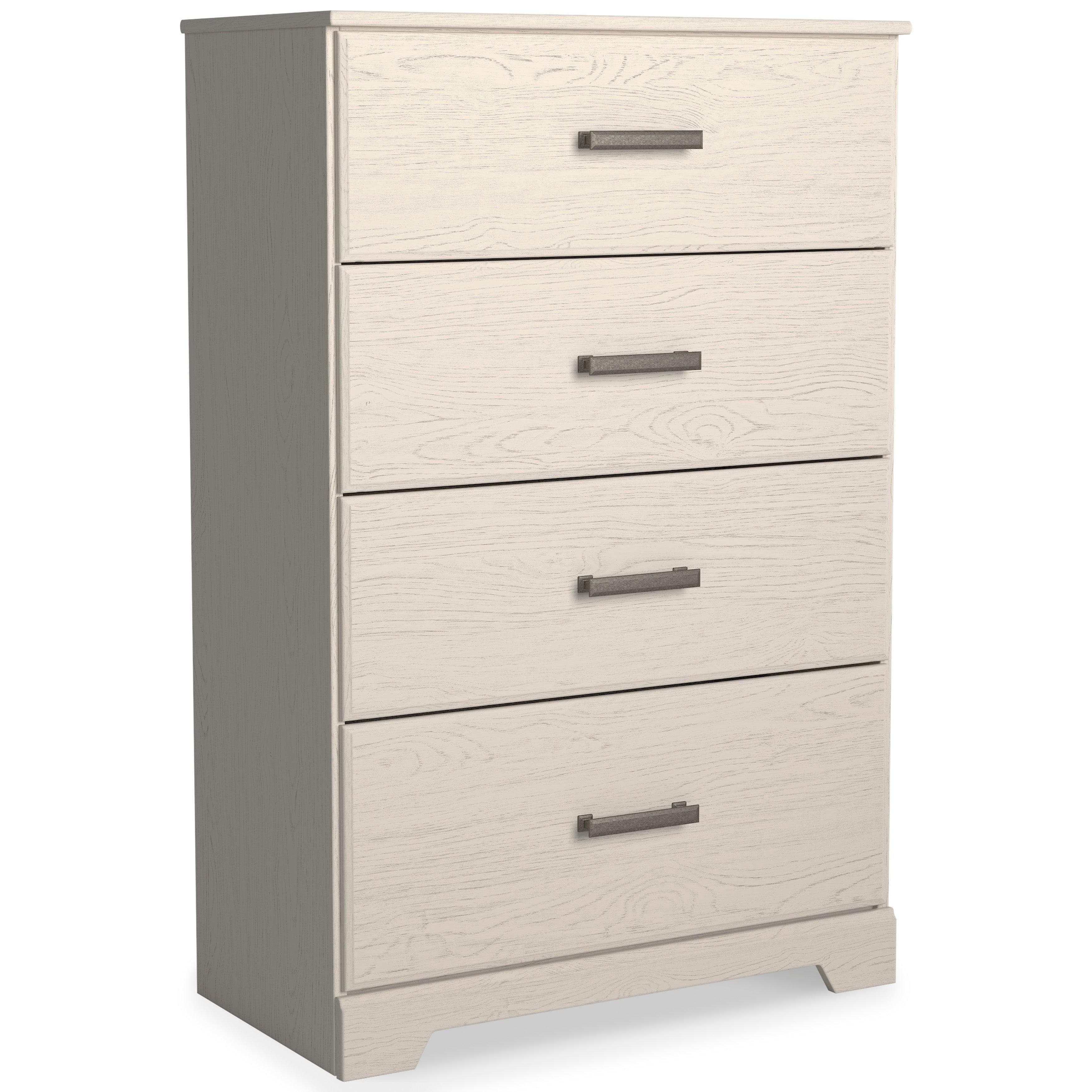 Stelsie White Queen Panel Bedroom Sets