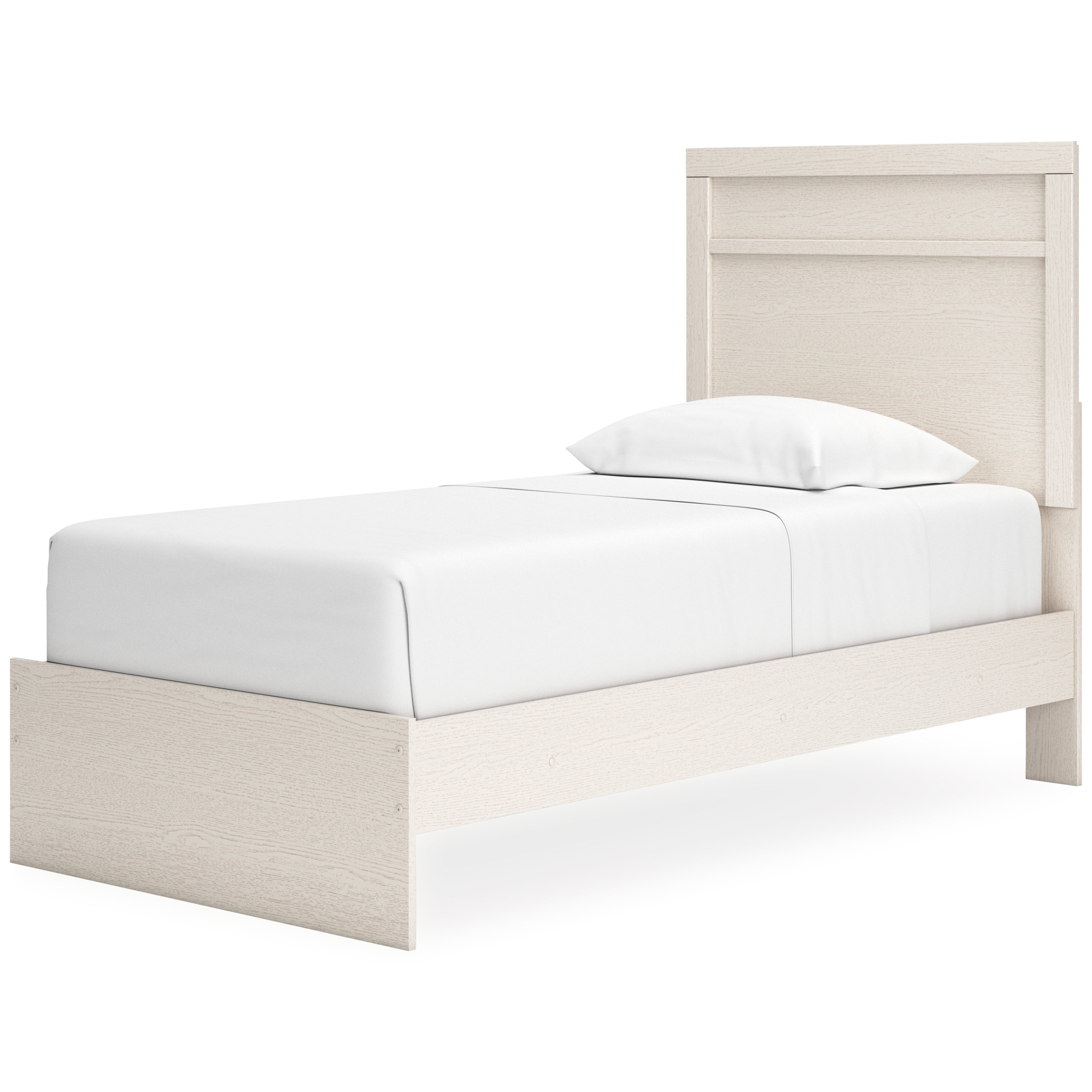 Stelsie White Twin Panel Youth Bed