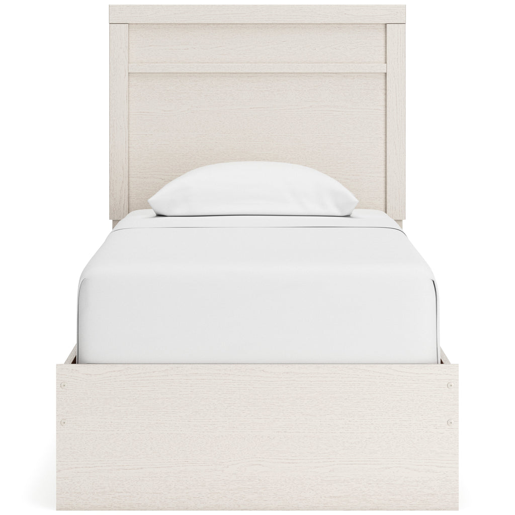 Stelsie White Twin Panel Youth Bed