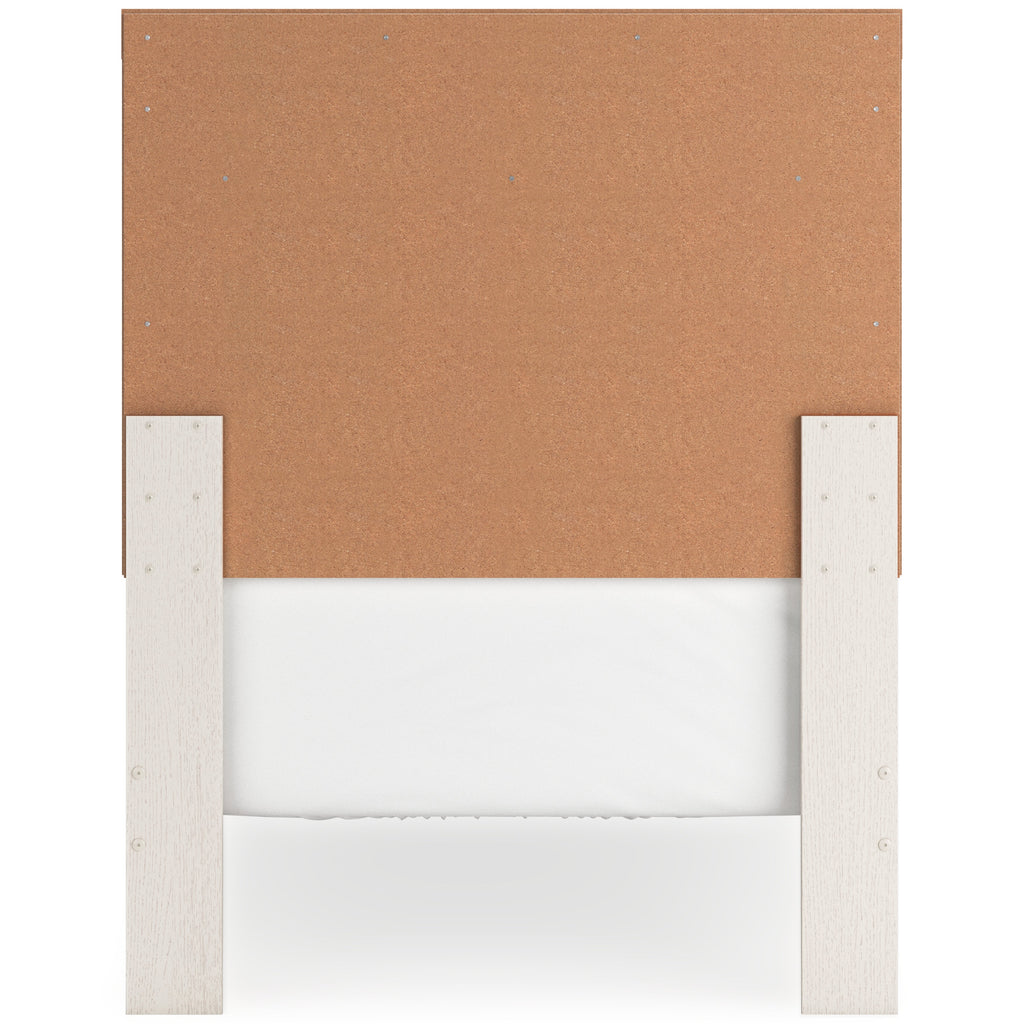 Stelsie White Twin Panel Youth Bed
