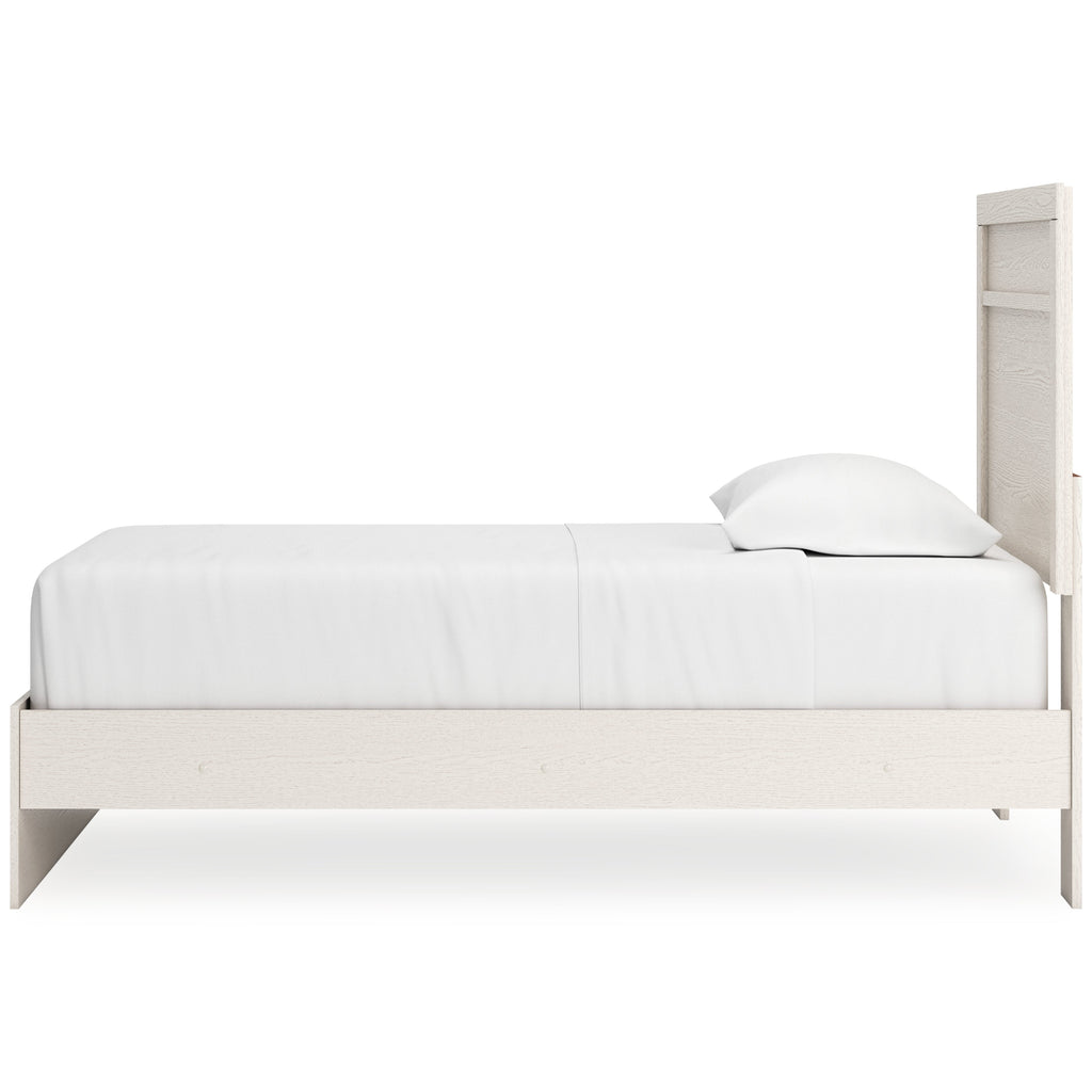 Stelsie White Twin Panel Youth Bed