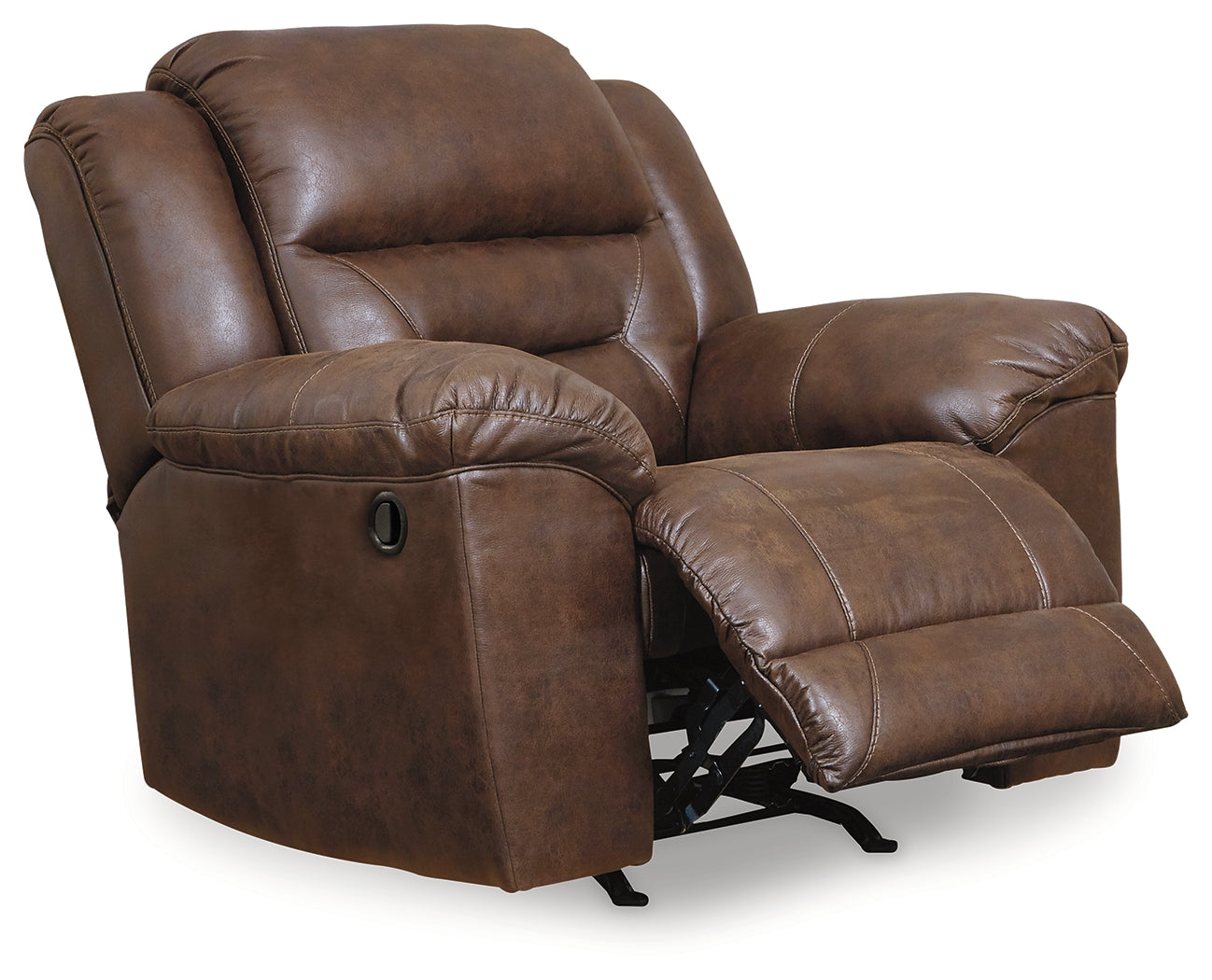 Stoneland Chocolate 2 Reclining Sofas and Recliner