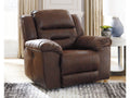 Stoneland Chocolate Power Rocker Recliner