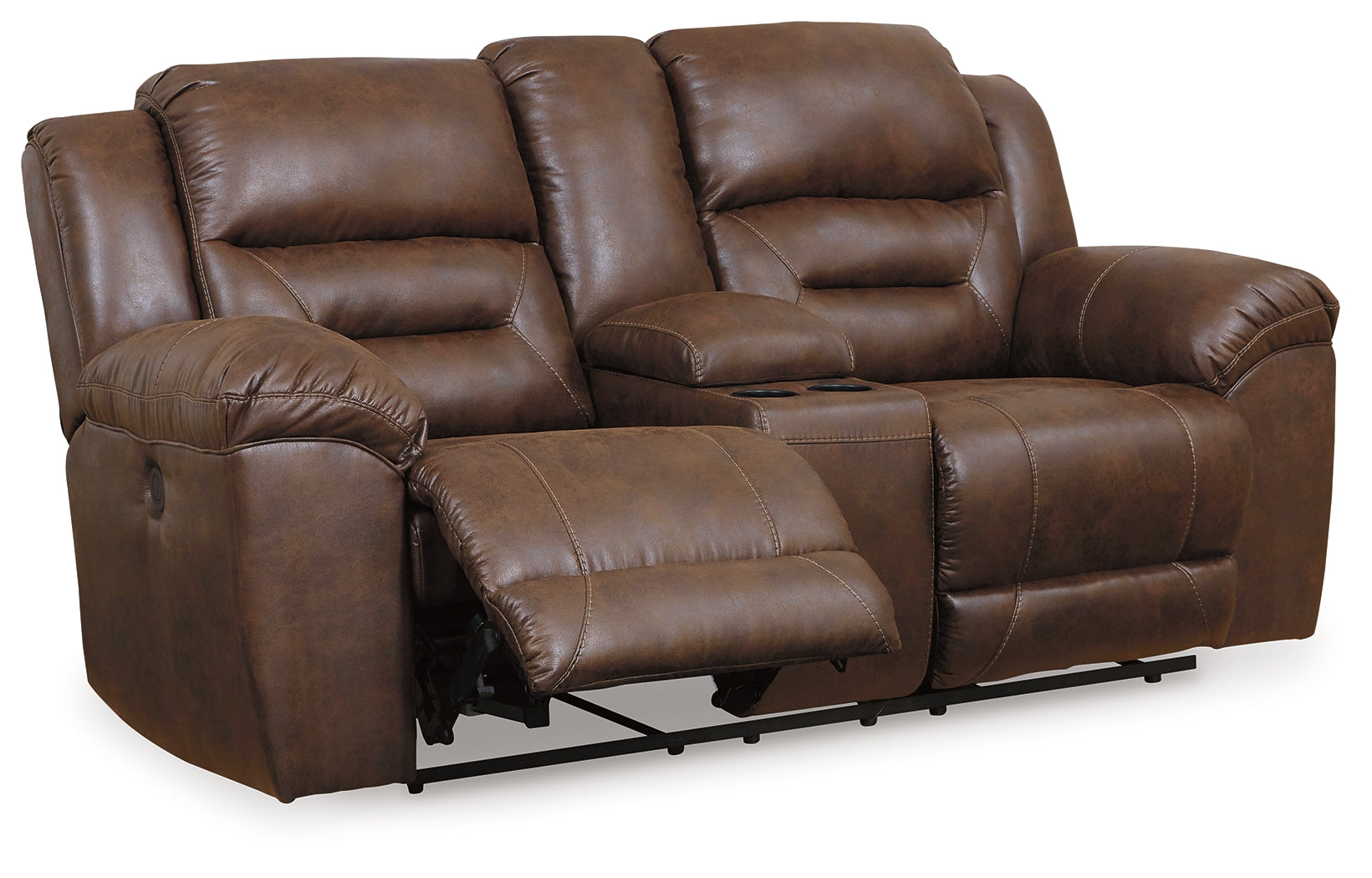Stoneland Chocolate Reclining Living Room Set