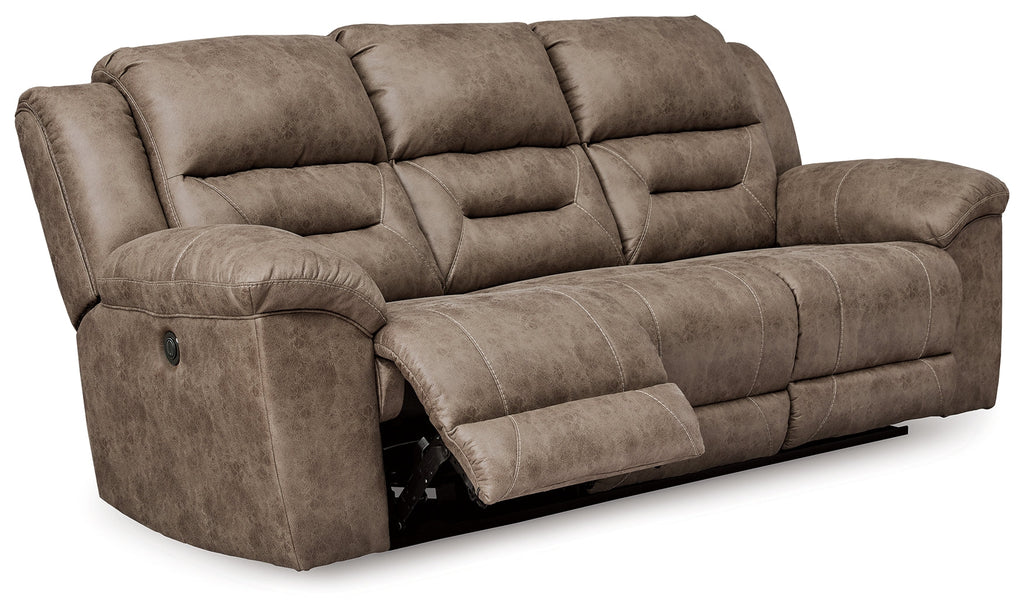 Stoneland Fossil Power Reclining Sofa and Loveseat
