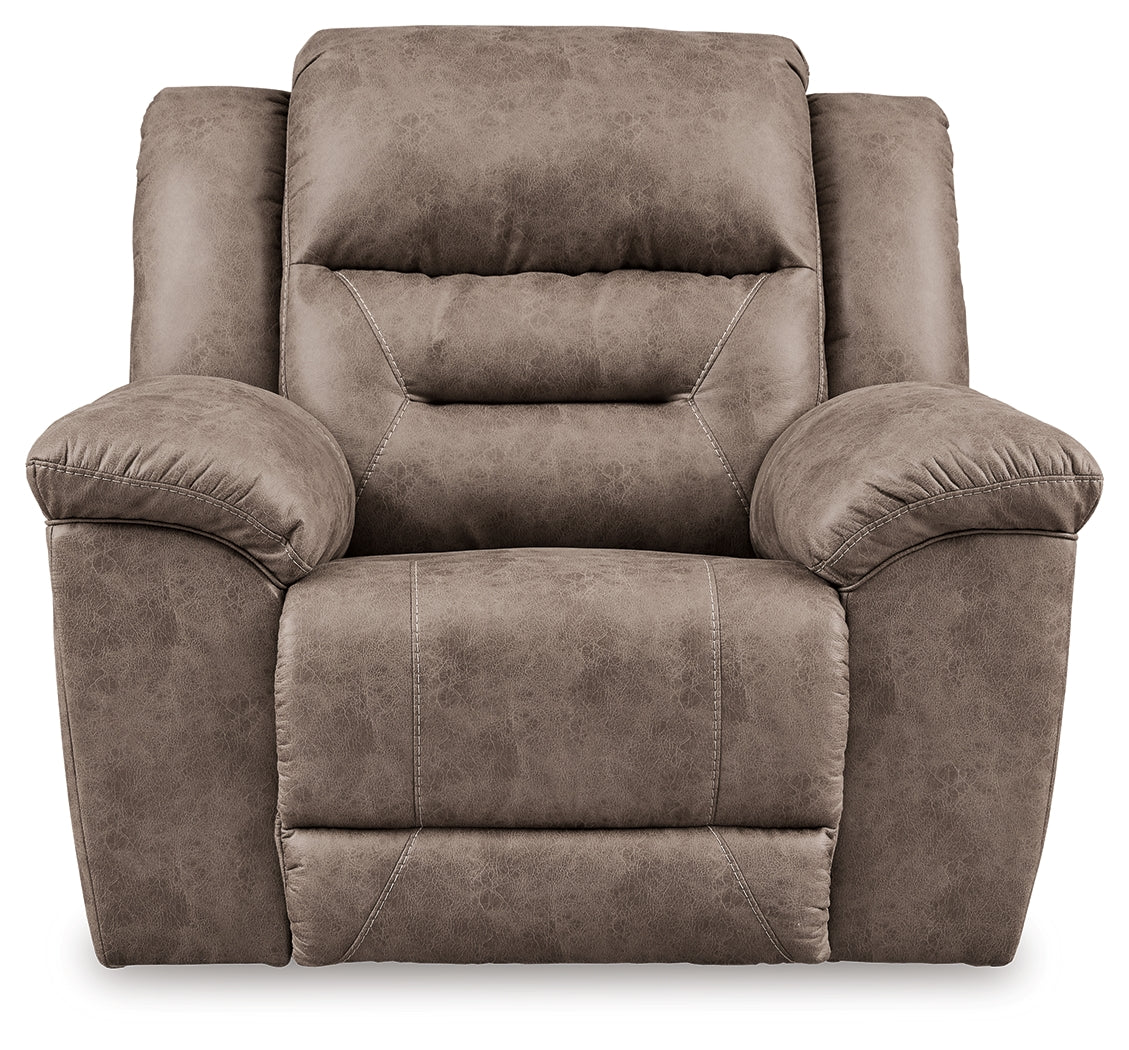 Stoneland Fossil Power Reclining Sofa and Power Recliner