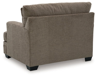 Stonemeade Nutmeg Oversized Chair and Ottoman