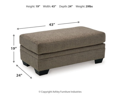 Stonemeade Nutmeg Oversized Chair and Ottoman