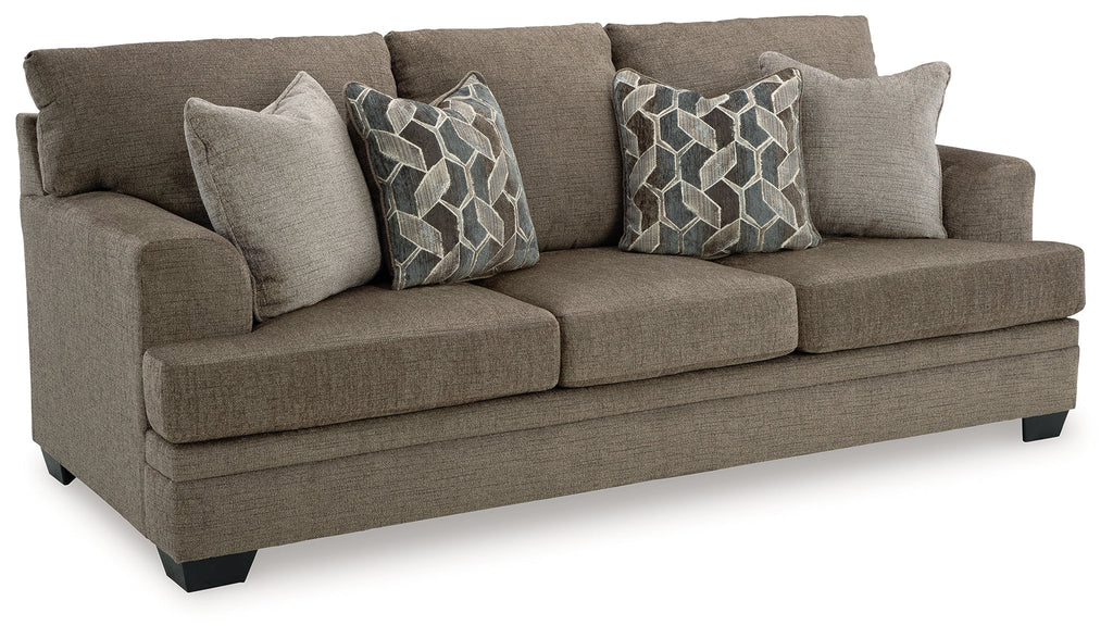 Stonemeade Nutmeg Queen Sofa Sleeper and Loveseat