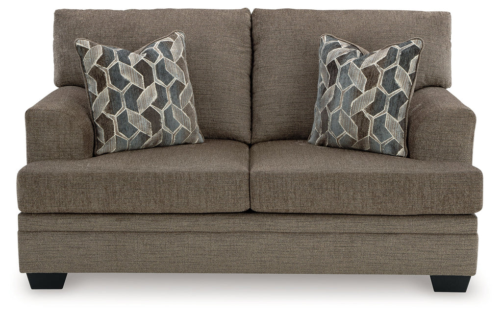 Stonemeade Nutmeg Sofa Chaise & Loveseat