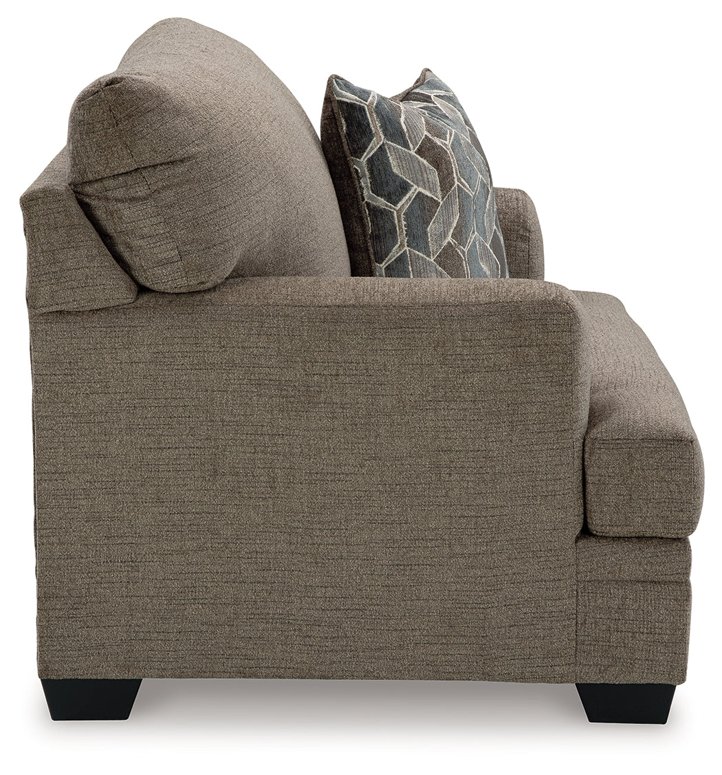 Stonemeade Nutmeg Sofa Chaise & Oversized Chair