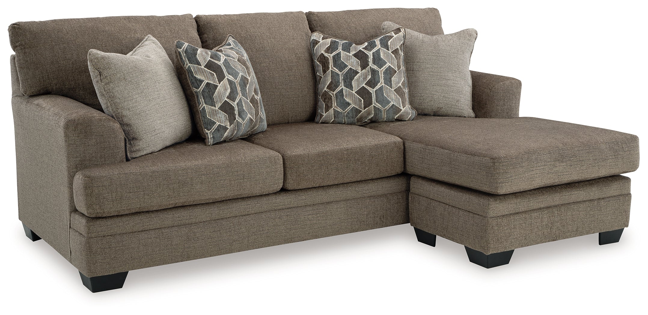 Stonemeade Nutmeg Sofa Chaise & Oversized Chair