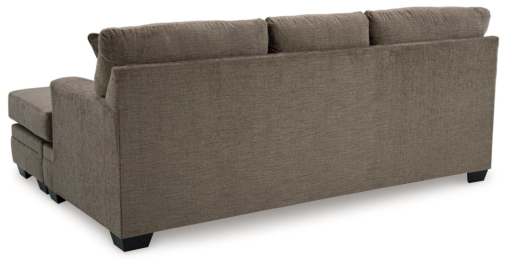 Stonemeade Nutmeg Sofa Chaise & Oversized Chair
