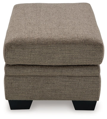 Stonemeade Nutmeg Sofa Chaise, Oversized Chair and Ottoman