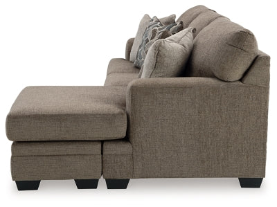 Stonemeade Nutmeg Sofa Chaise, Oversized Chair and Ottoman