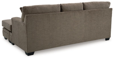 Stonemeade Nutmeg Sofa Chaise, Oversized Chair and Ottoman