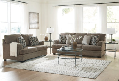 Stonemeade Nutmeg Sofa and Loveseat