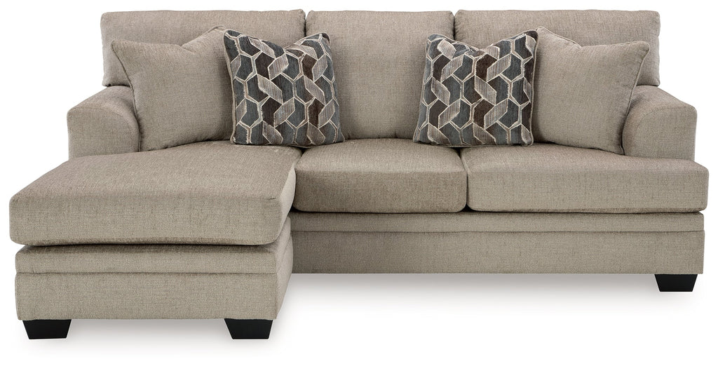 Stonemeade Taupe Sofa Chaise & Oversized Chair