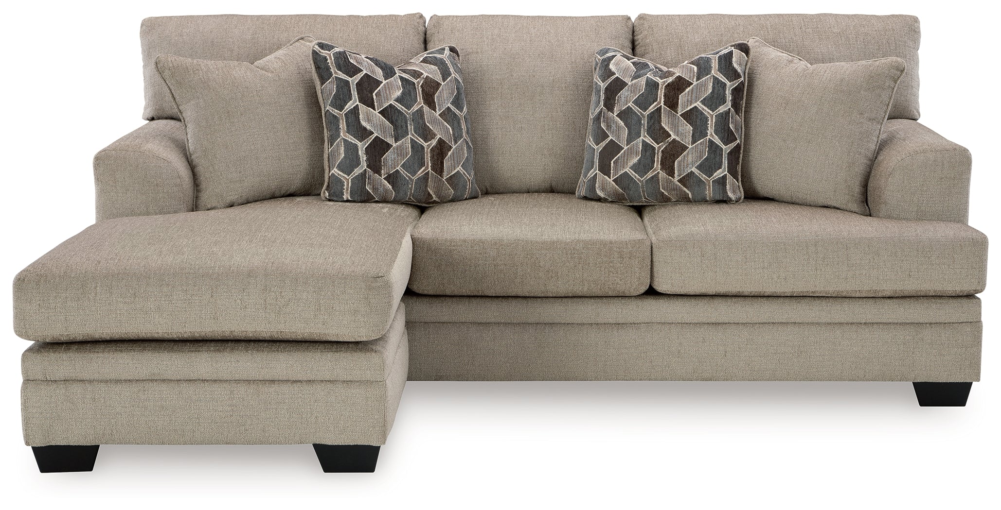 Stonemeade Taupe Sofa Chaise & Oversized Chair