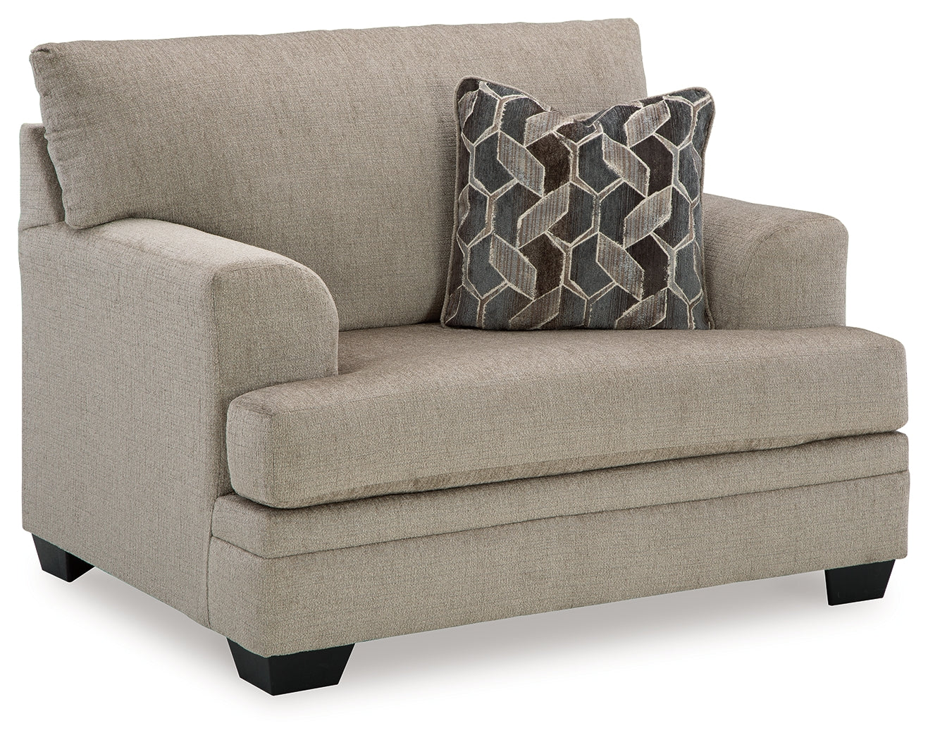 Stonemeade Taupe Sofa Chaise & Oversized Chair