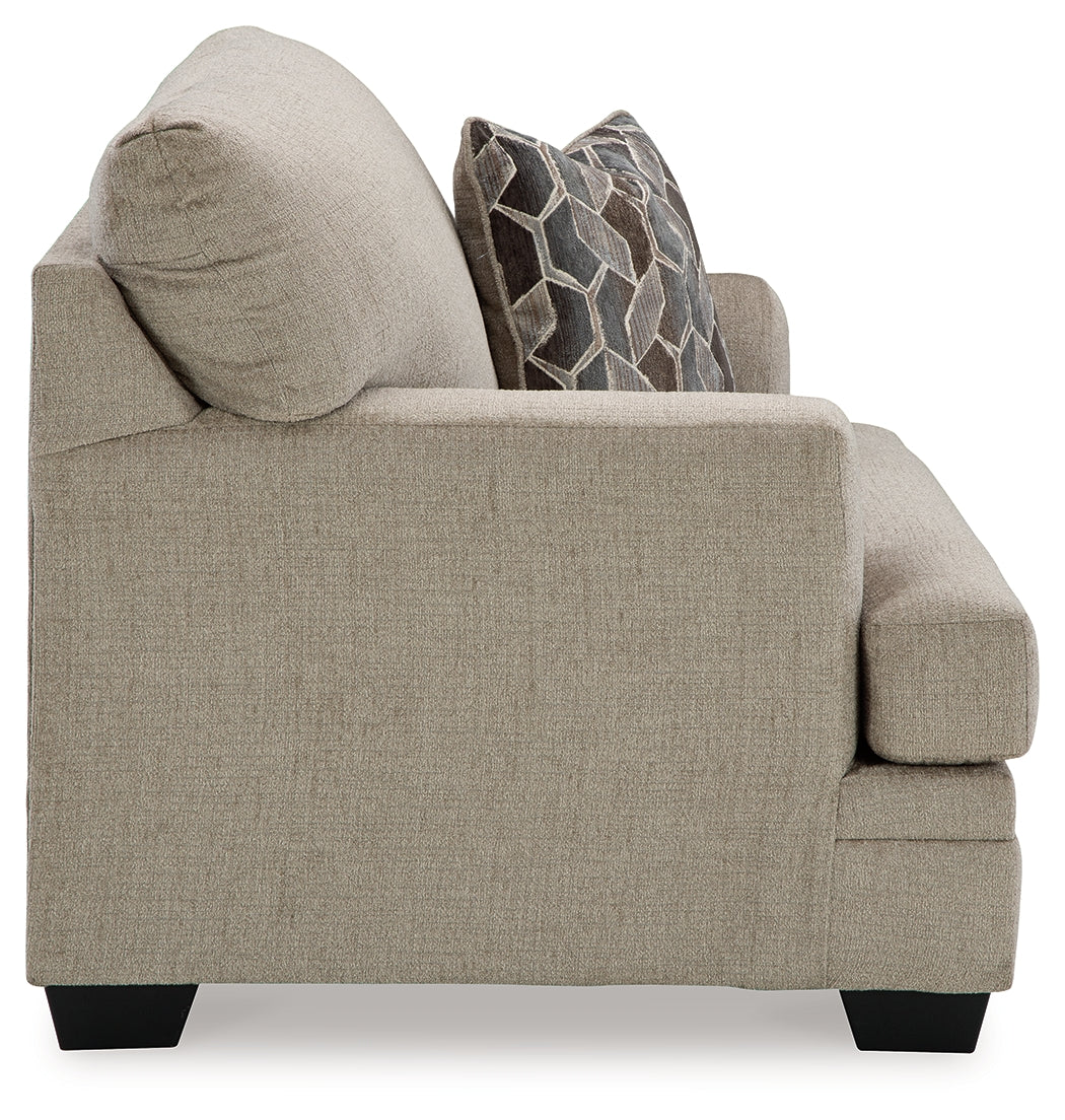 Stonemeade Taupe Sofa Chaise & Oversized Chair
