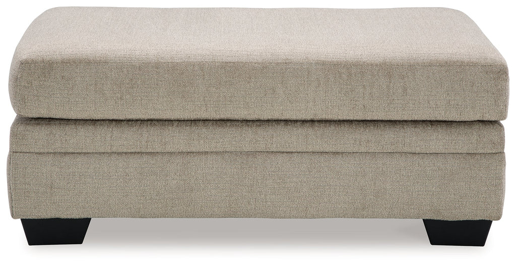 Stonemeade Sofa Chaise, Chair, and Ottoman, Taupe