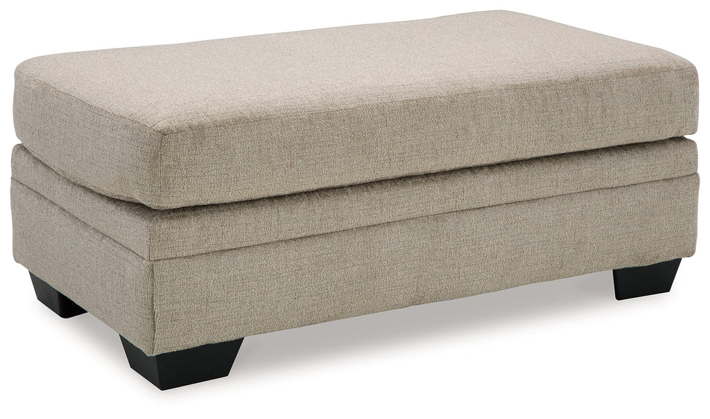 Stonemeade Sofa Chaise, Chair, and Ottoman, Taupe
