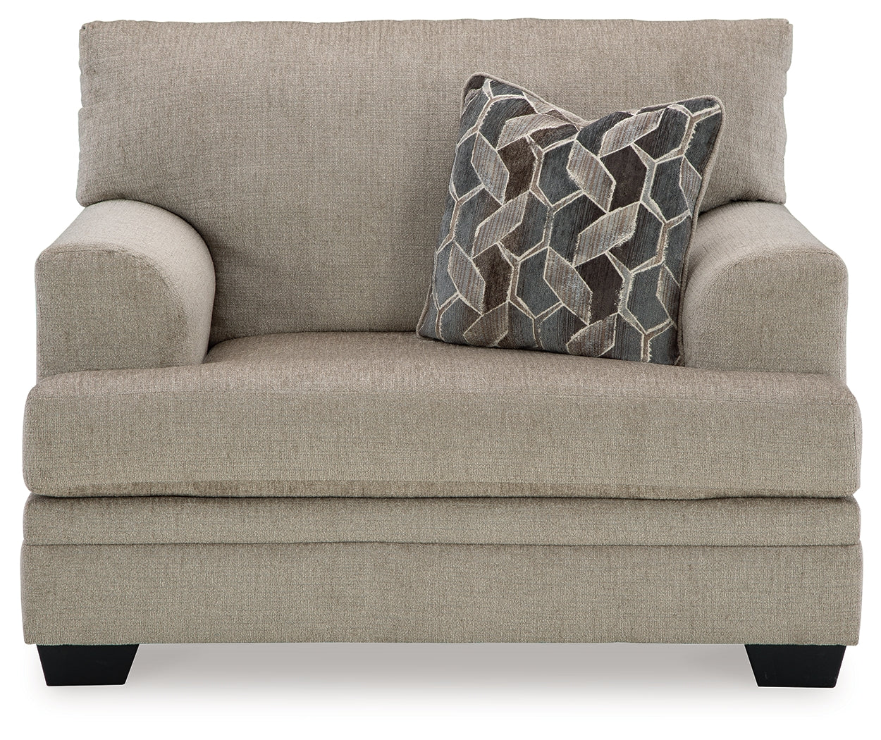 Stonemeade Sofa Chaise, Chair, and Ottoman, Taupe