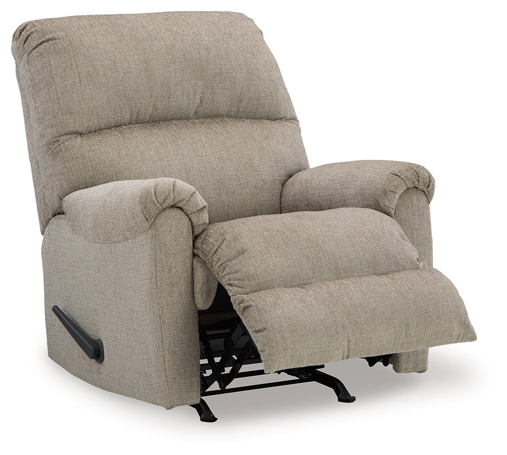 Stonemeade Taupe Sofa & Recliner