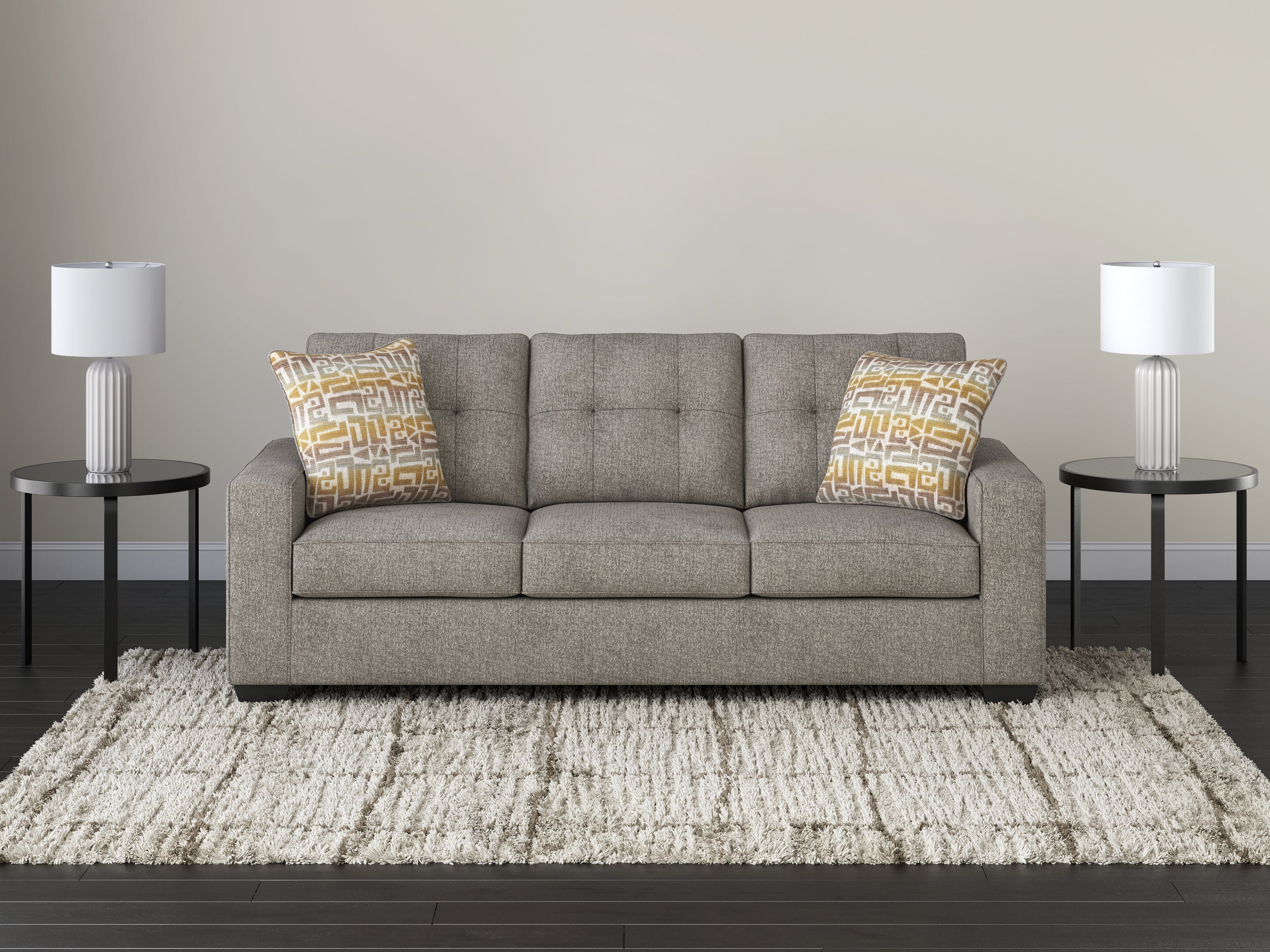 Storrow Iron Sofa and Loveseat
