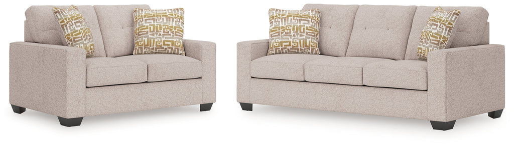 Storrow Stone Sofa and Loveseat
