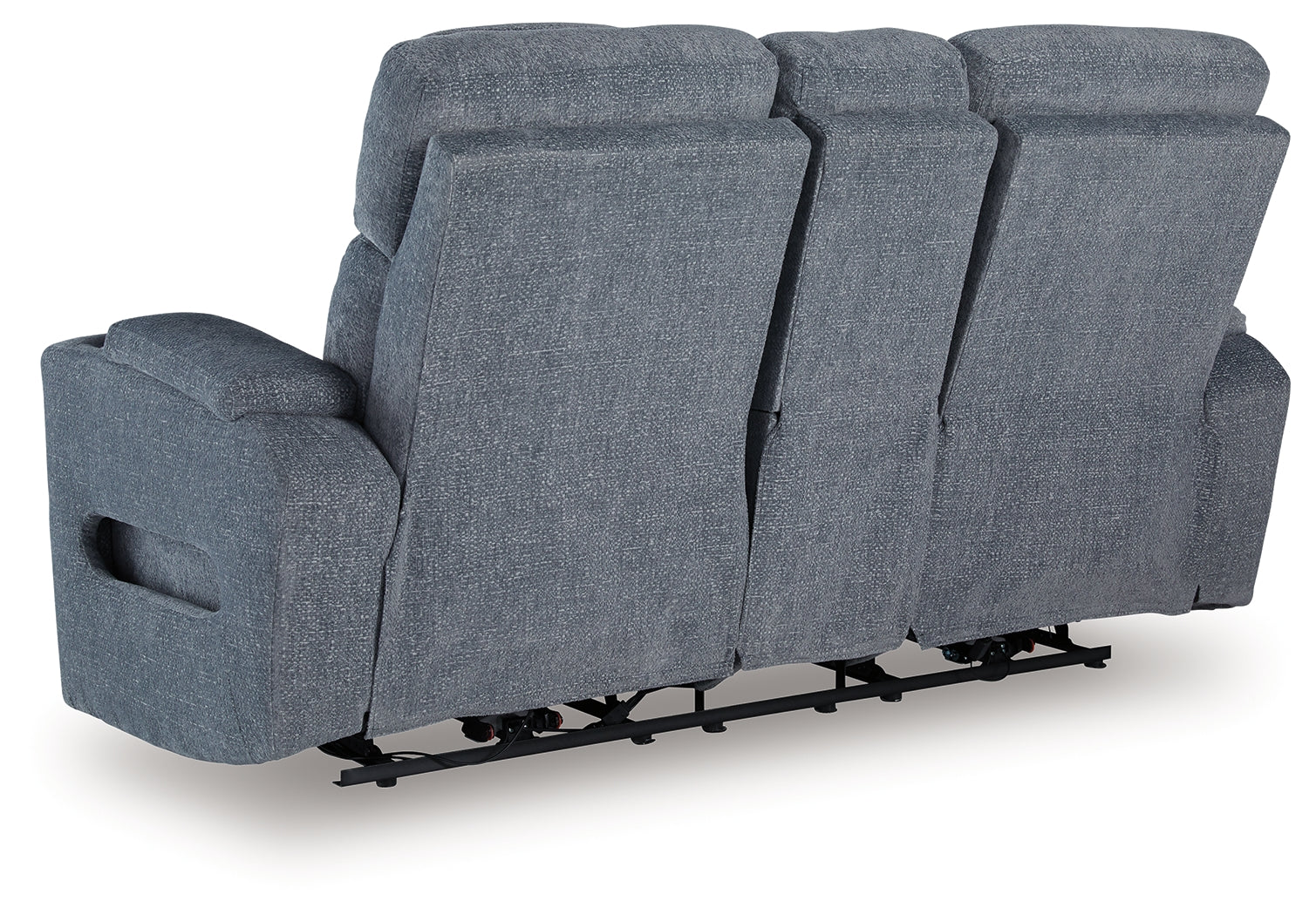 Studio Cave Steel Power Reclining Loveseat w/Console