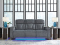 Studio Cave Steel Power Reclining Sofa