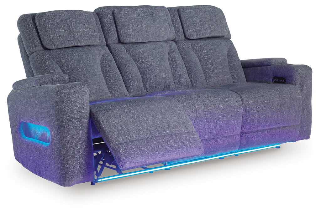 Studio Cave Steel Power Reclining Sofa